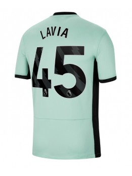 Moški Nogometna dresi replika Chelsea Romeo Lavia #45 Tretji 2023-24 Kratek rokav